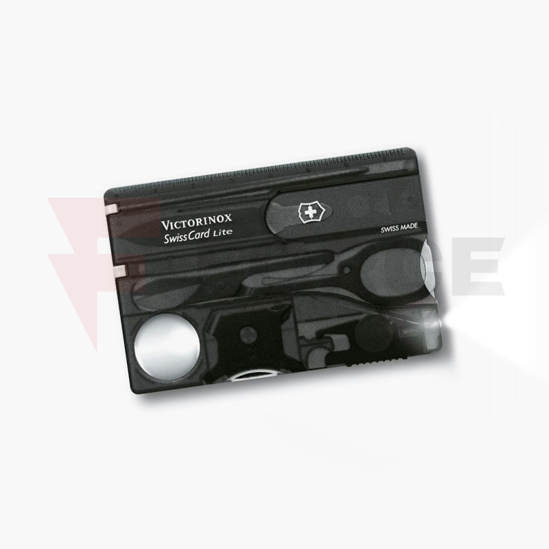 Мултифункционален нож карта Victorinox SwissCard Lite Onyx » Force.BG