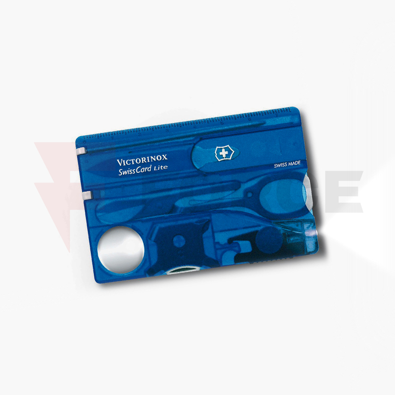 Мултифункционален джобен нож карта Victorinox SwissCard Lite Sapphire » Force.BG