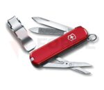 Джобен нож с нокторезачка Victorinox Swiss Nail Clip 580 Ruby » Force.BG