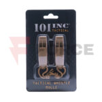 Сигнална свирка 101 INC Tactical Whistle Molle 2 бр Black » Force.BG