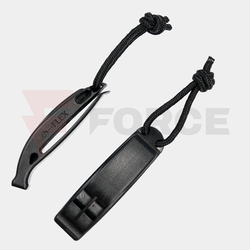 Сигнална свирка 101 INC Tactical Whistle Molle 2 бр Black » Force.BG