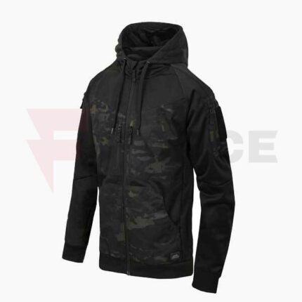 Тактически суичър Helikon-tex ROGUE HOODIE BLACK/MULTICAM® BLACK » Force.BG