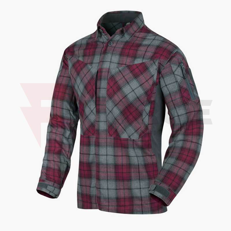 Тактическа риза Helikon-tex MBDU Flannel Shirt Ruby Plaid » Force.BG Тактическа риза Helikon-tex MBDU Flannel Shirt Ruby Plaid » Force.BG