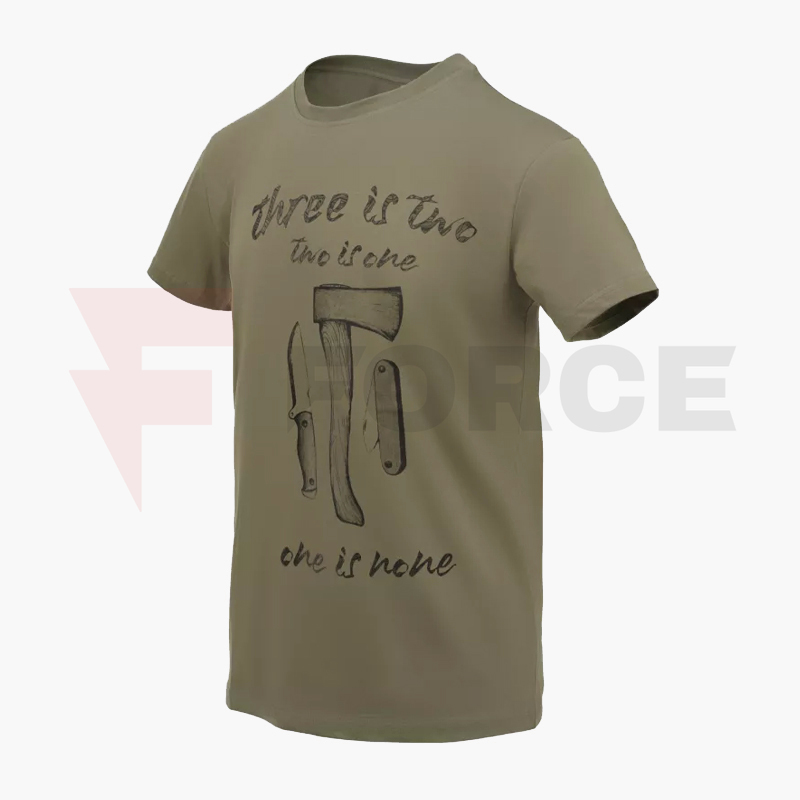 Тактическа тениска Helikon-tex One is none Olive Green » Force.BG