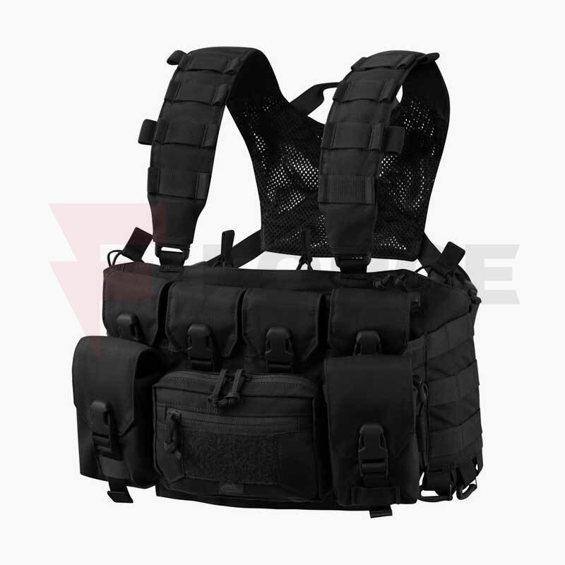 Тактическа гръдна чанта Helikon-Tex Guardian Recce черна » Force.BG