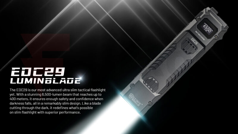 Тактически фенер Nitecore EDC29 6500 лумена 400 м » Force.BG