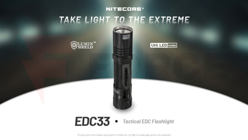 Тактически фенер Nitecore EDC33 4000 Лумена 450 м » Force.BG