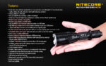 Тактически фенер Nitecore MH27UV 1000 лумена 462 м » Force.BG