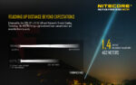 Тактически фенер Nitecore MH27UV 1000 лумена 462 м » Force.BG