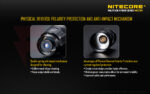 Тактически фенер Nitecore MH27UV 1000 лумена 462 м » Force.BG