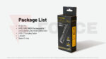 Тактически фенер Nitecore MT2C PRO 1800 лумена » Force.BG