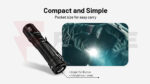 Тактически фенер Nitecore MT2C PRO 1800 лумена » Force.BG