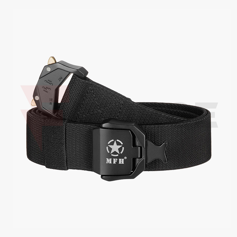 Тактически колан Max Fuchs Quick Release черен 130 см » Force.BG
