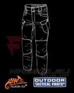 Тактически панталон Softshell Helikon-tex OTP Black » Force.BG
