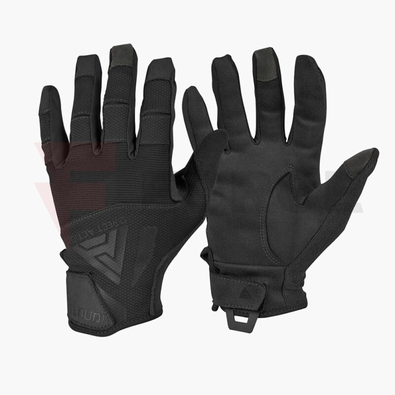 Тактически ръкавици DIRECT ACTION® HARD GLOVES черни » Force.BG