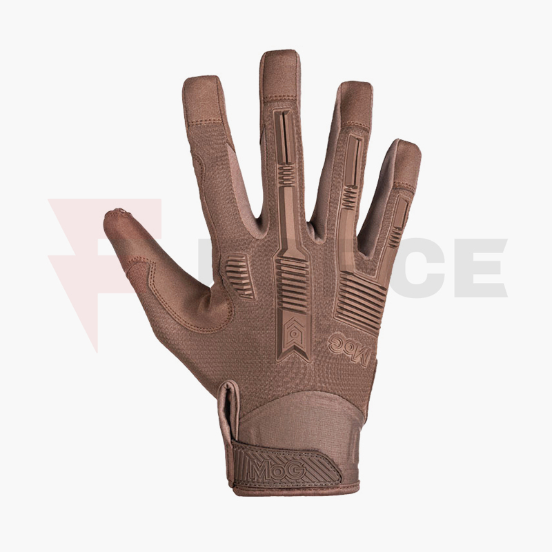 Тактически ръкавици MoG Target High Abrasion ErgoShield Coyote Brown » Force.BG