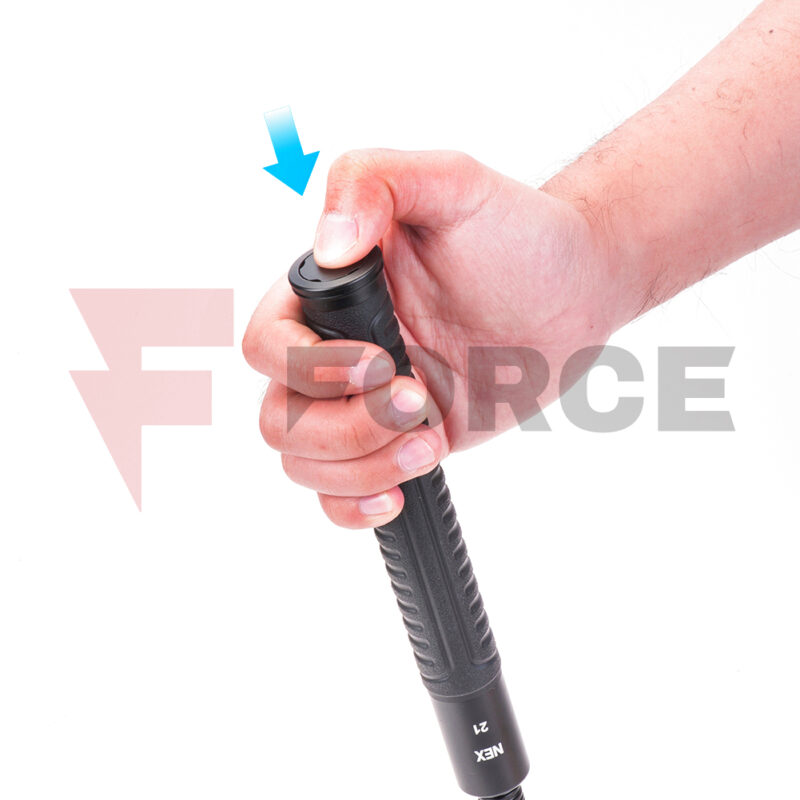 Телескопична палка Nextorch N23C Quicker Duty Baton 58 см стомана » Force.BG