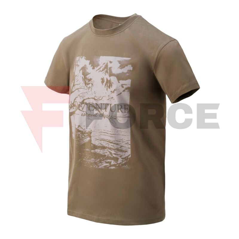 Тениска Helikon-tex ADVENTURE IS OUT THERE SENTINEL LIGHT » Force.BG