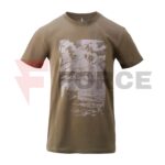 Тениска Helikon-tex ADVENTURE IS OUT THERE DARK AZURE » Force.BG