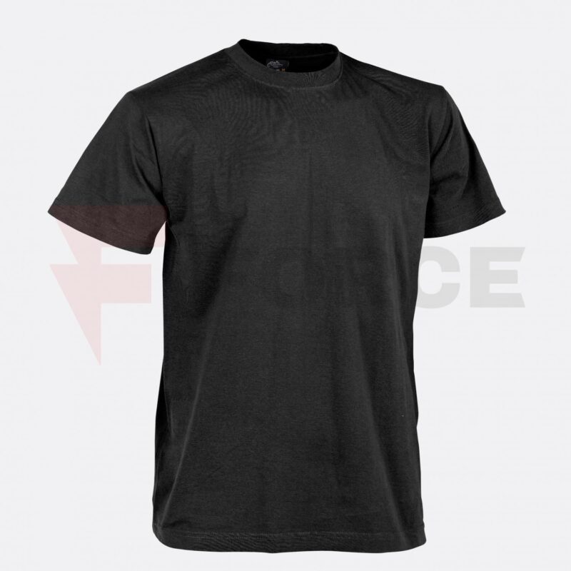 Тактическа тениска Helikon-tex Черна Classic Army 100% памук » Force.BG