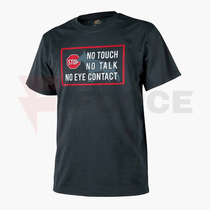 Тактическа тениска Helikon-Tex K9 No Touch черна 🐕 » Force.BG
