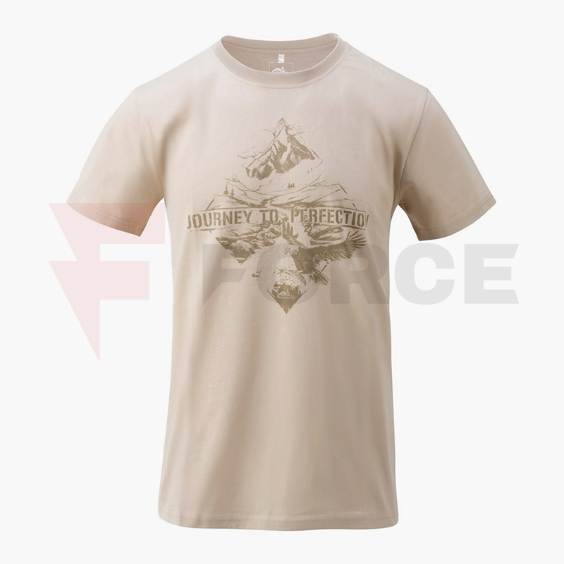 Тениска Helikon-tex MOUNTAIN STREAM KHAKI » Force.BG
