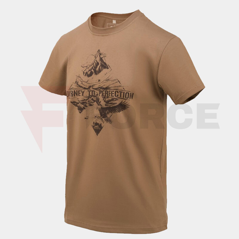 Тениска Helikon-tex MOUNTAIN STREAM U.S. BROWN » Force.BG