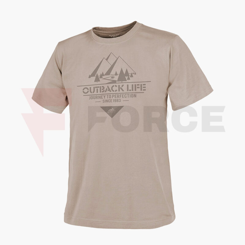 Тениска за лов и бушкрафт Helikon-tex OUTBACK LIFE Khaki M » Force.BG