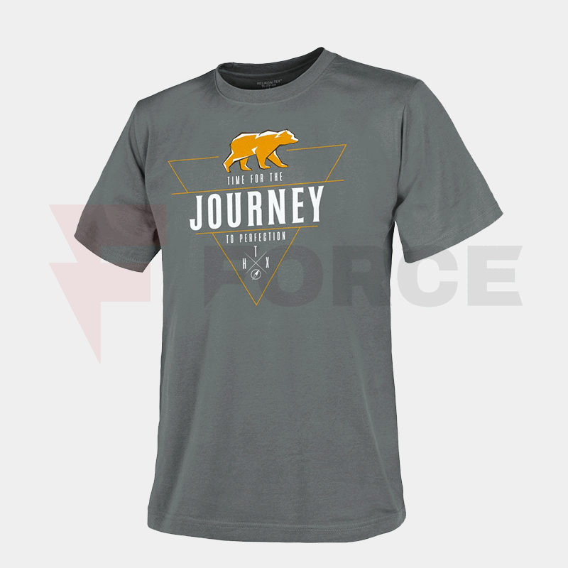 Тениска Helikon-tex T-Shirt Journey to Perfection Сива » Force.BG