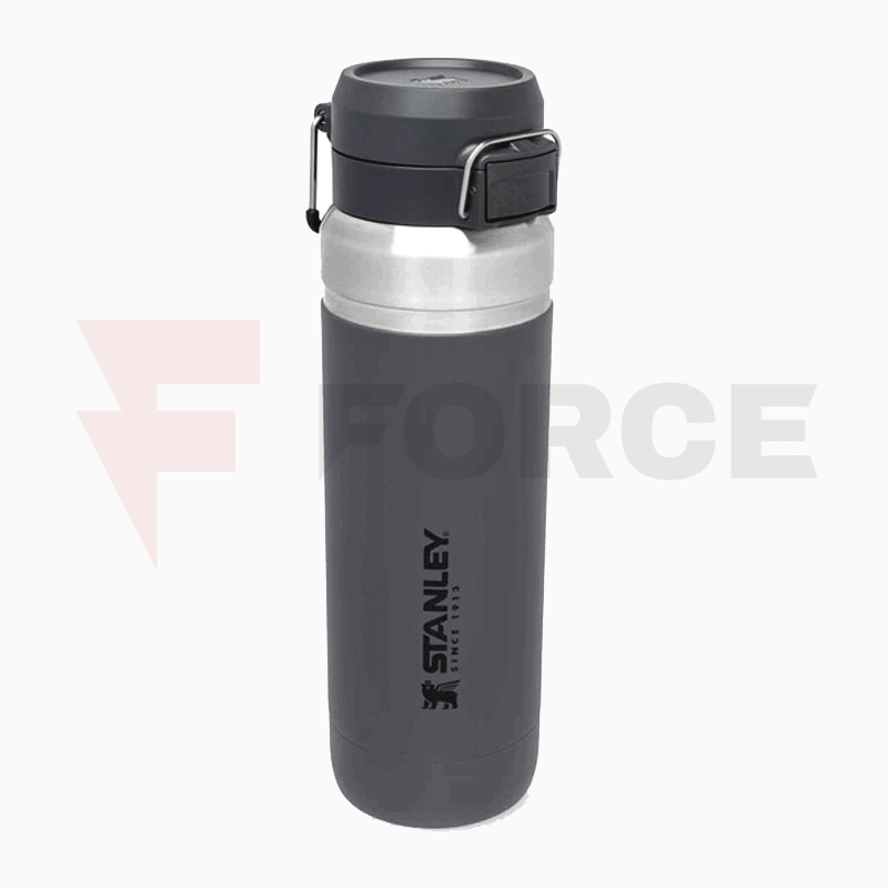 Термо бутилка Stanley Quick Flip 1.06L Charcoal » Force.BG
