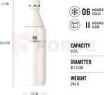 Термо бутилка за вода Stanley THE ALL DAY SLIM BOTTLE 0.6L Cream » Force.BG