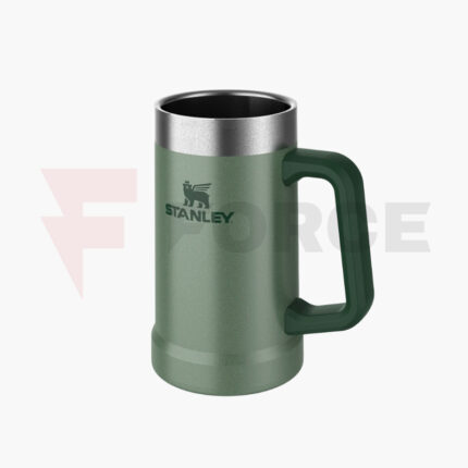 Термо Халба за бира Stanley Adventure Vacuum Stein 0.7L / 24oz Hammertone Green » Force.BG