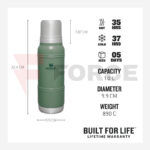 Термос Stanley ARTISAN 1.0 L Hammertone Green » Force.BG