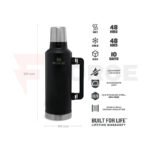 Термос Stanley CLASSIC LEGENDARY BOTTLE 2.3L Matte Black Pebble » Force.BG