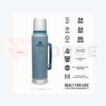 Термос Stanley Classic The Legendary 1.0л Hammertone Ice » Force.BG