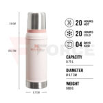 Термос Stanley The Legendary 0.75л Rose Quartz » Force.BG