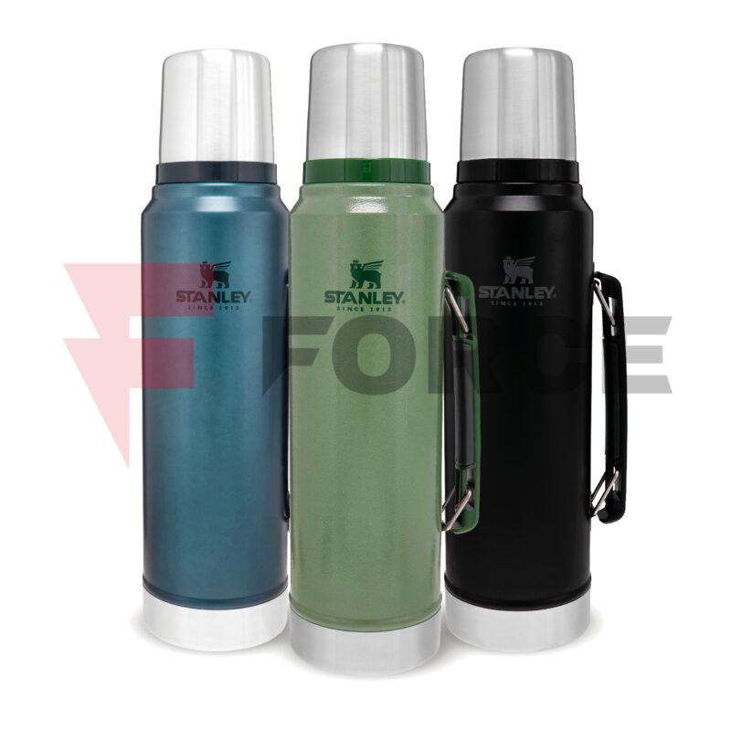 Термос Stanley Classic The Legendary 1.0л Hammertone Ice » Force.BG
