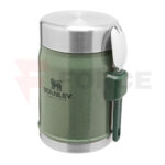 Термос за храна Stanley Classic Legendary Food Jar 0.4L / 14 OZ Hammertone Green with spork » Force.BG