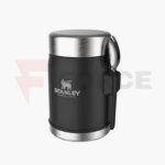 Термос за храна Stanley Classic Legendary Food Jar 0.4L / 14 OZ Matte Black Pebble with spork » Force.BG