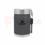 Термос за храна Stanley Classic Legendary Food Jar 0.4L with spork Charcoal » Force.BG