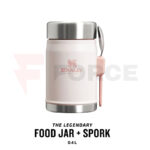 Термос за храна Stanley Classic Legendary Food Jar 0.4L with spork Rose Quartz » Force.BG
