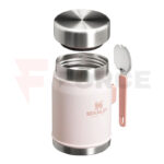 Термос за храна Stanley Classic Legendary Food Jar 0.4L with spork Rose Quartz » Force.BG