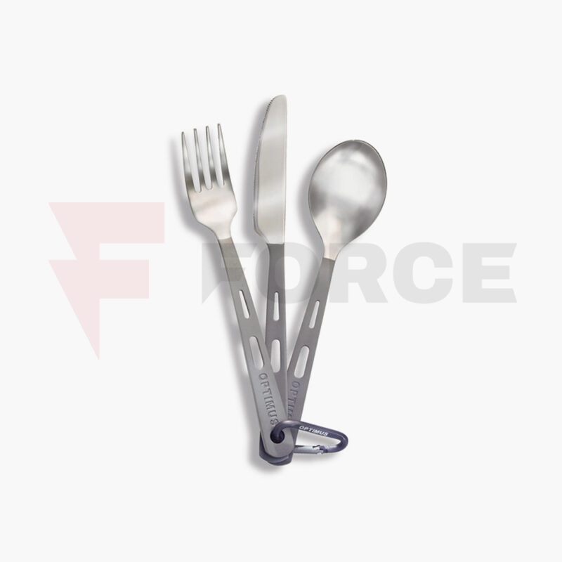 Титаниеви прибори за хранене Optimus 3-Piece Cutlery Set » Force.BG