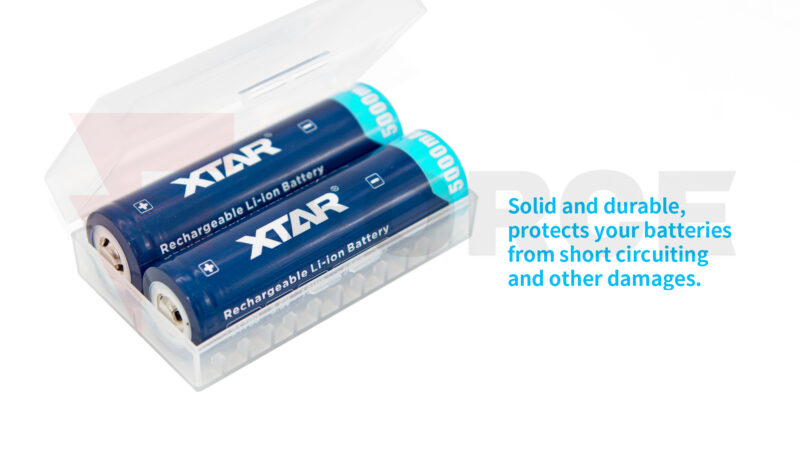 Транспортна кутия за батерии XTAR 21700 Battery Case » Force.BG