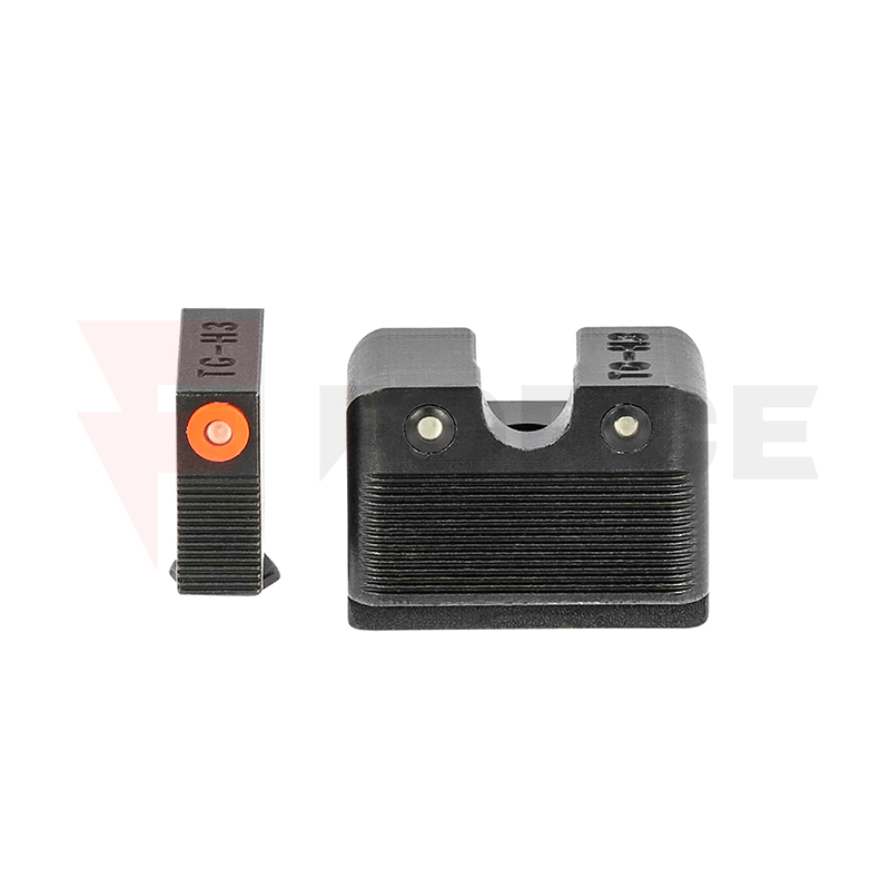 Тритиеви мерни прибори Set Truglo Tritium Pro Glock MOS High Orange » Force.BG