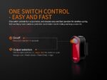 Велосипеден заден фар стопче Fenix BC05R V2.0 15 Лумена TAILLIGHT » Force.BG