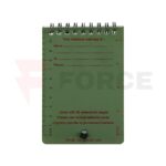 Водоустойчив бележник BCB 12.5x8.5 см с молив » Force.BG