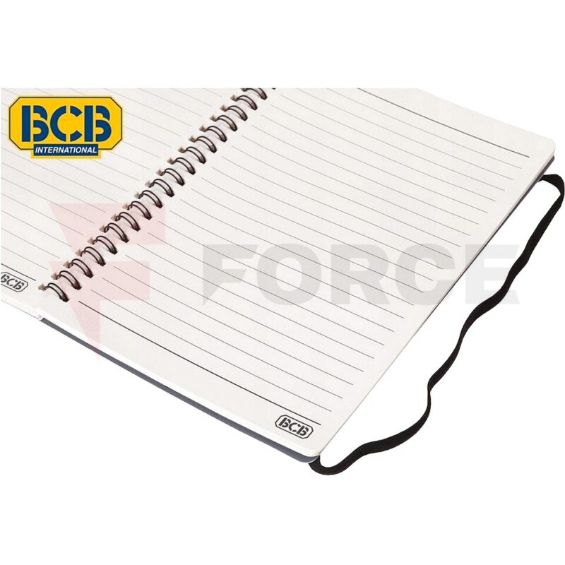 Водоустойчив бележник BCB A5 с PVC корица CD454 » Force.BG
