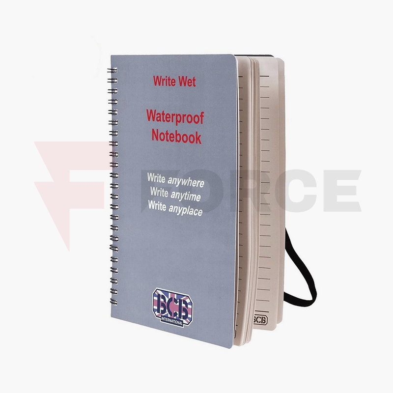 Водоустойчив бележник BCB A5 с PVC корица CD454 » Force.BG