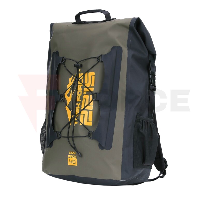 Водоустойчива раница Wolf River Drybag 40л зелена » Force.BG